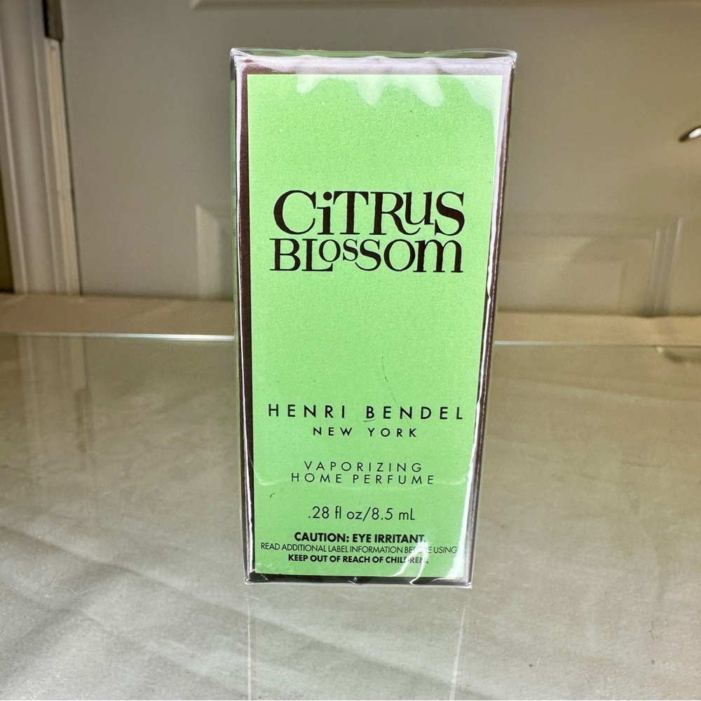 Sealed! New Henri Bendel Green Citrus Blossom Vaporizing Home Perfume/Oil